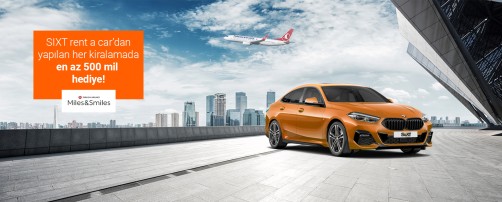 500 miles per rental worldwide with SIXT rent a car